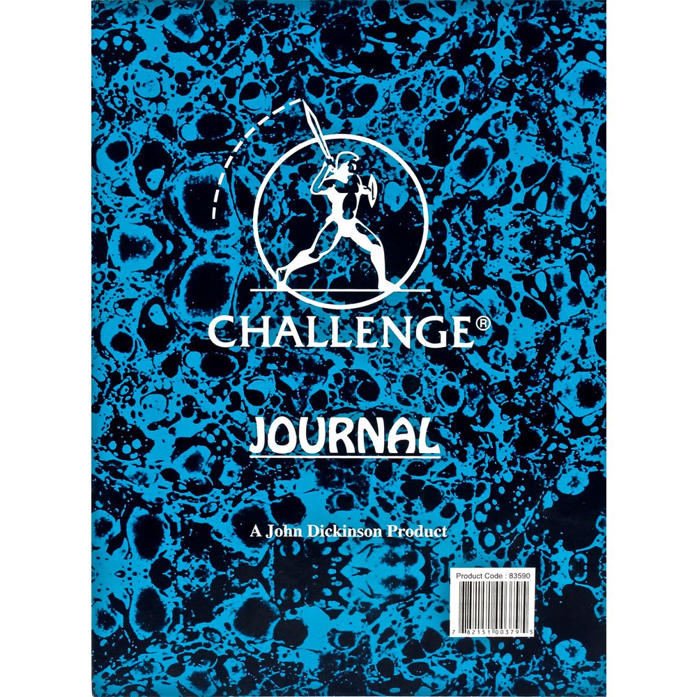 Challenge Journal Book Soft Cover  L/Sl