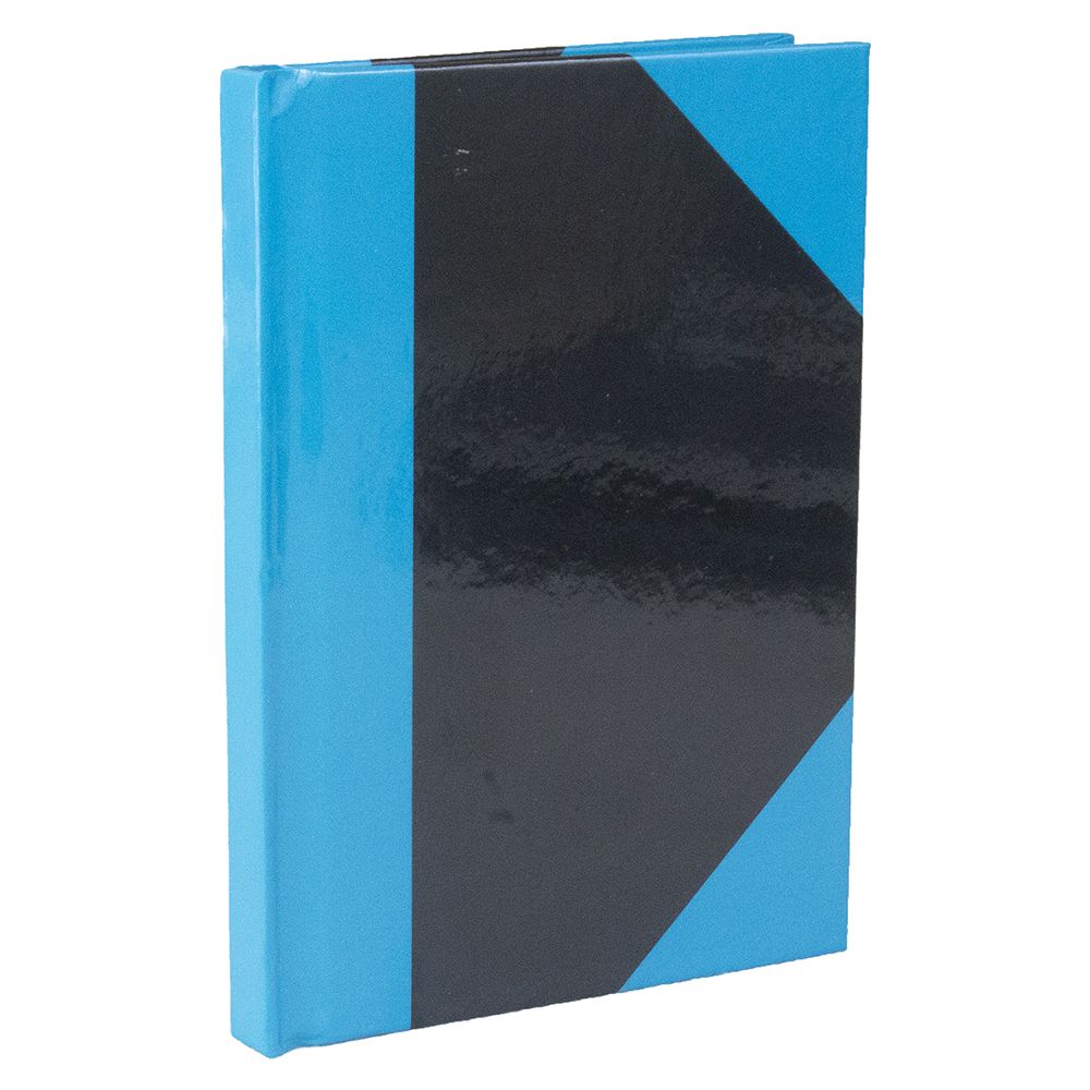 Stylex Note Book  A6 (6 x 4 in) (10.5 x 14.8cm)  Black/Blue   29106