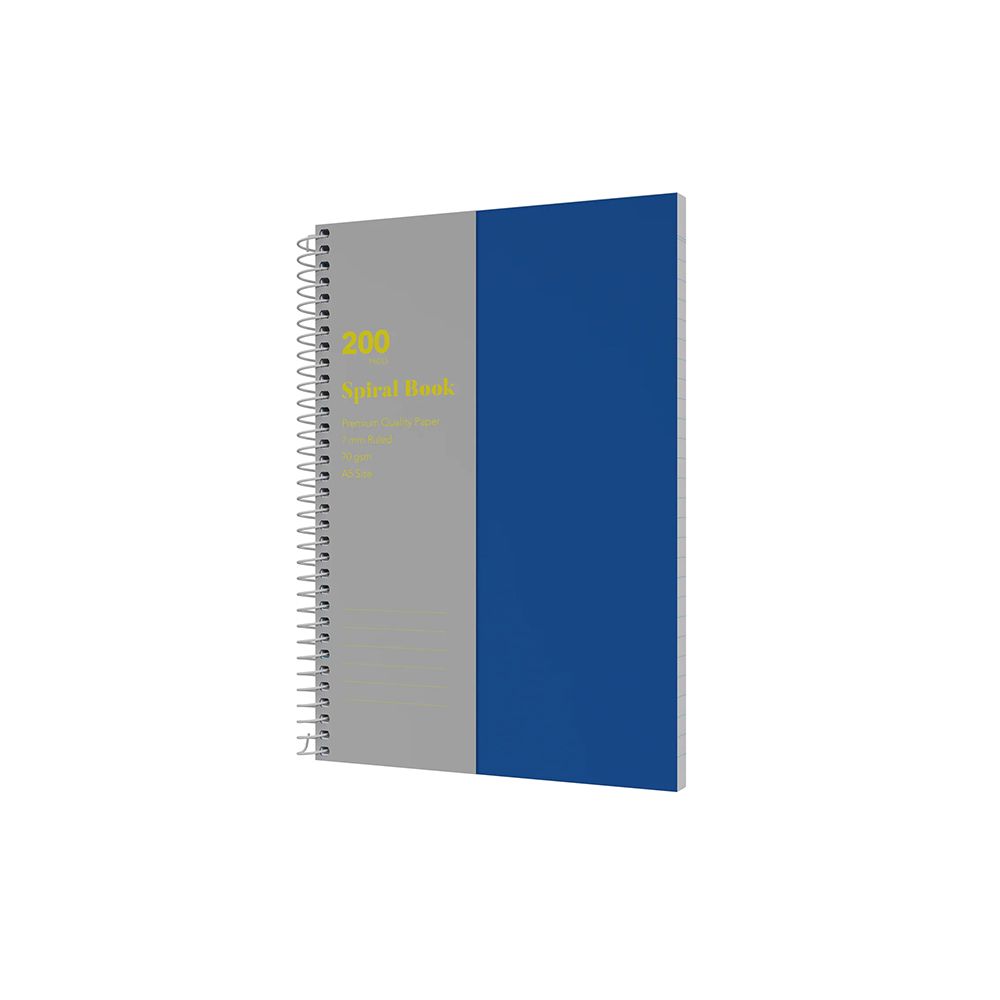 Collins Ruled Notebook A5 Spiral Bound  Blue 824409