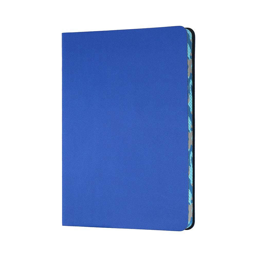 Collins Ruled Camo Edge B6 Notebook Indigo