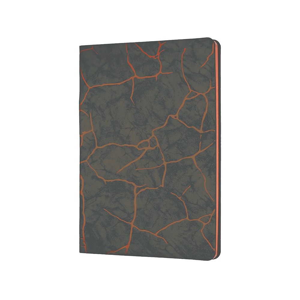 Collins Enigma Notebook F/Ruled A5 Brown EM15R90