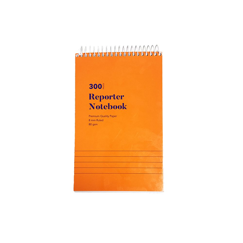 Collins Ruled Reporter Notebook Oange 7.87x 5(A5) Spiral  824397