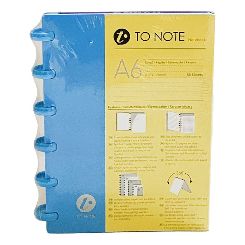 KW-triO To Note Notebook  A6 (50pg)  7912BR-1