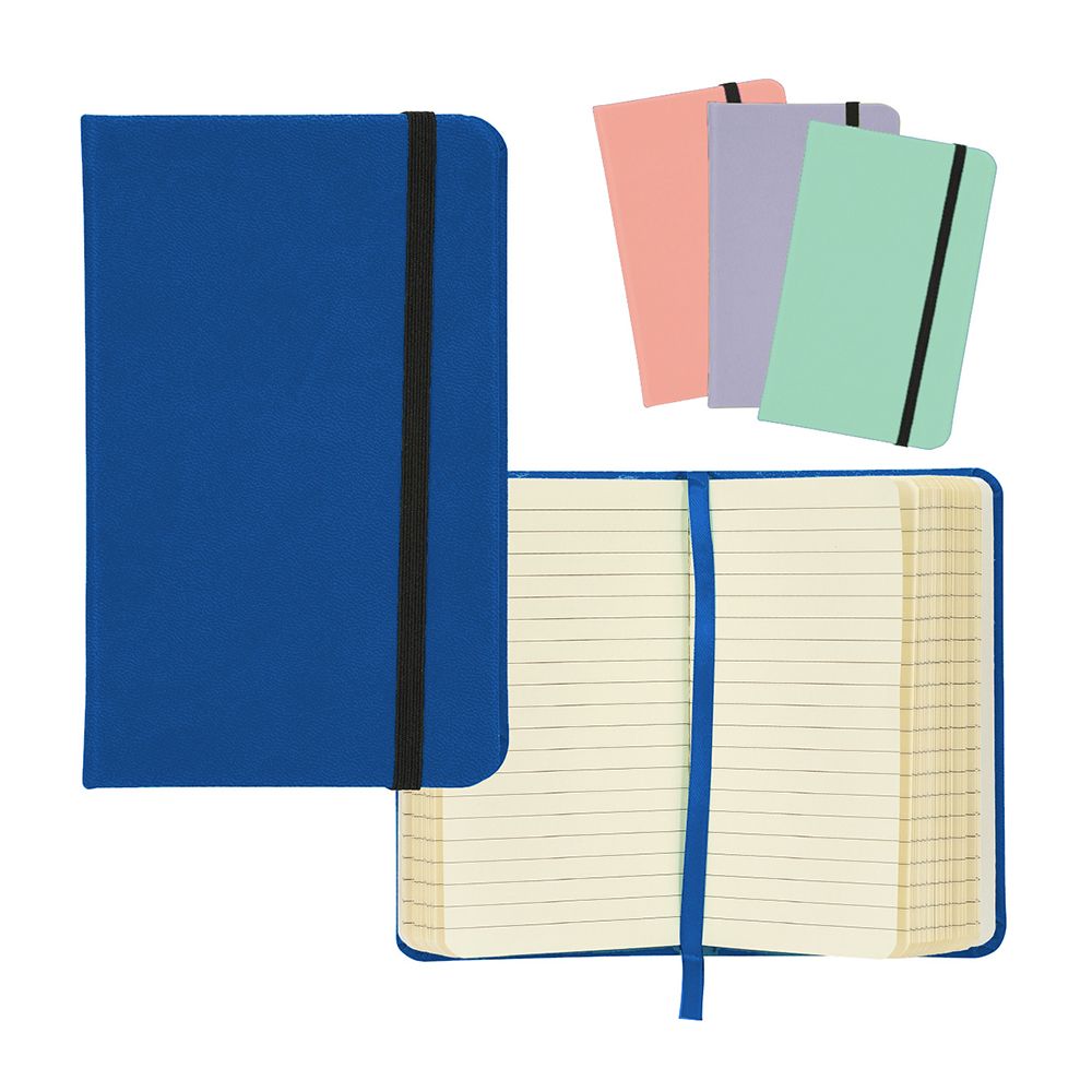 Merangue Note Book 3.5 x 5.7 inches with Bungee Strap 1028-6050-00 ea
