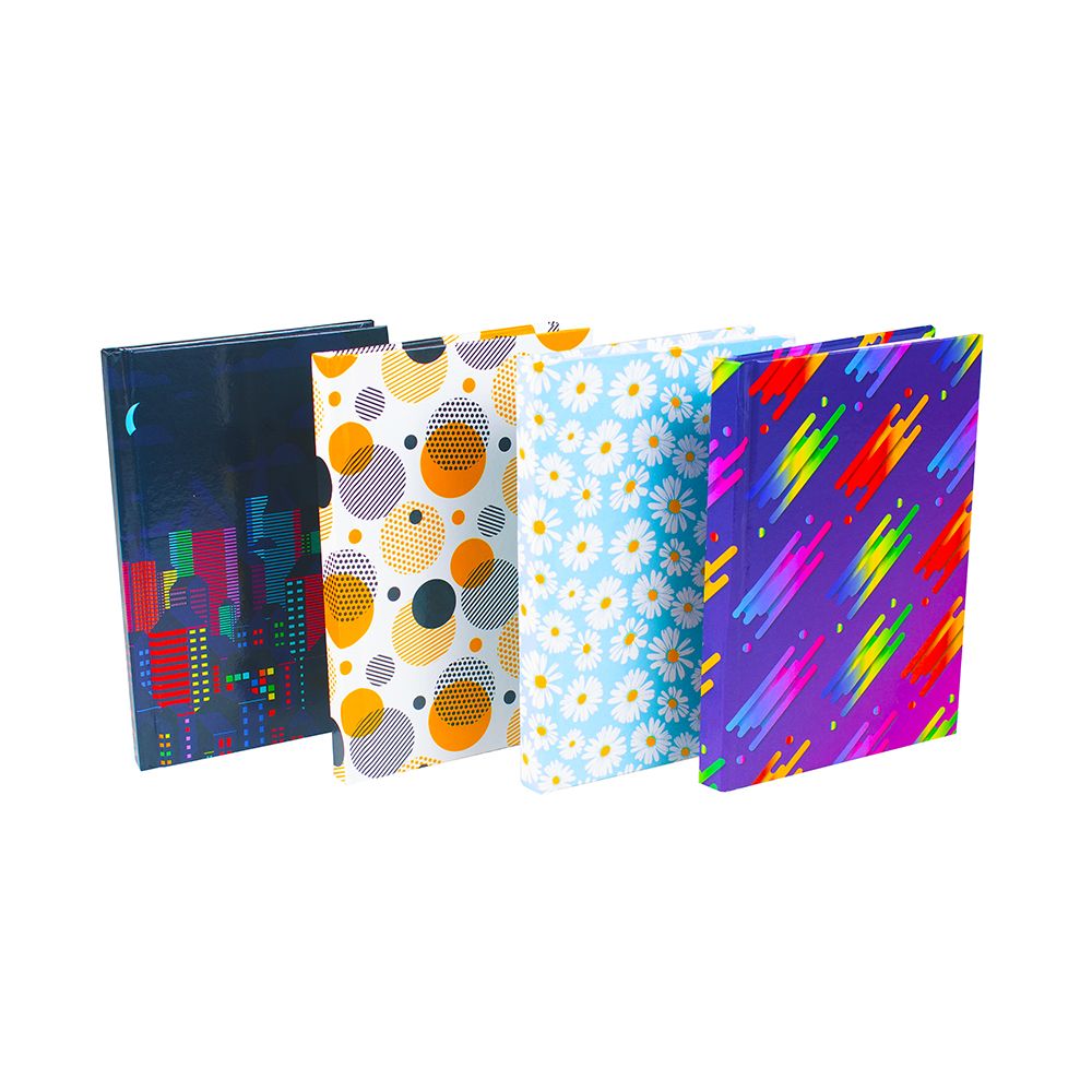 Tiger Casebound Fashion Notebook A6 (4.13in x 5.83in)  Ruled  301652 ea