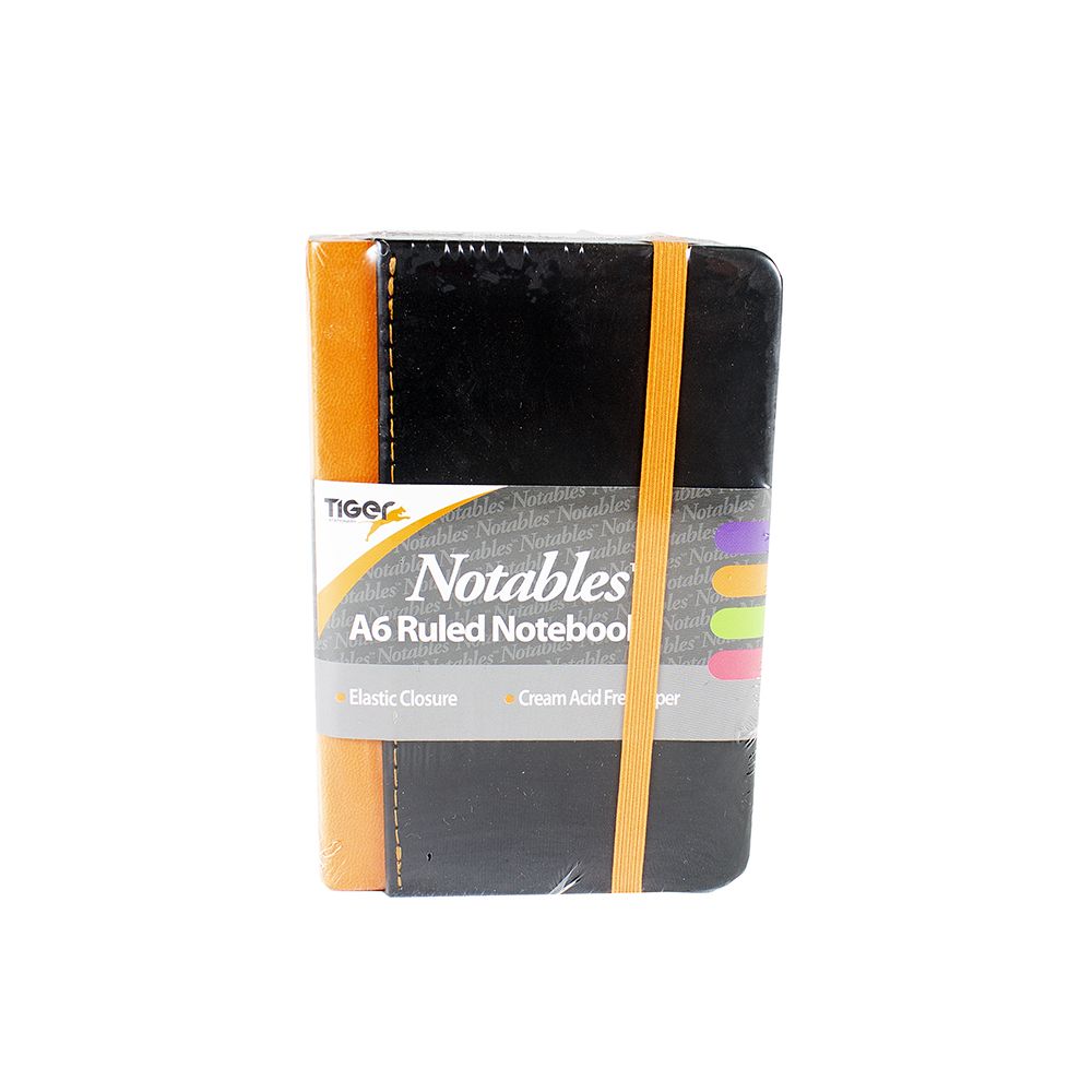 Tiger Notables Notebook A6 Casebound  Ruled      302115