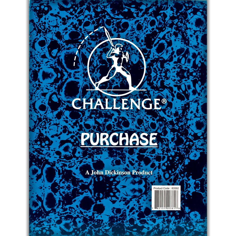 Challenge Purchase Book Soft Cover  L/S