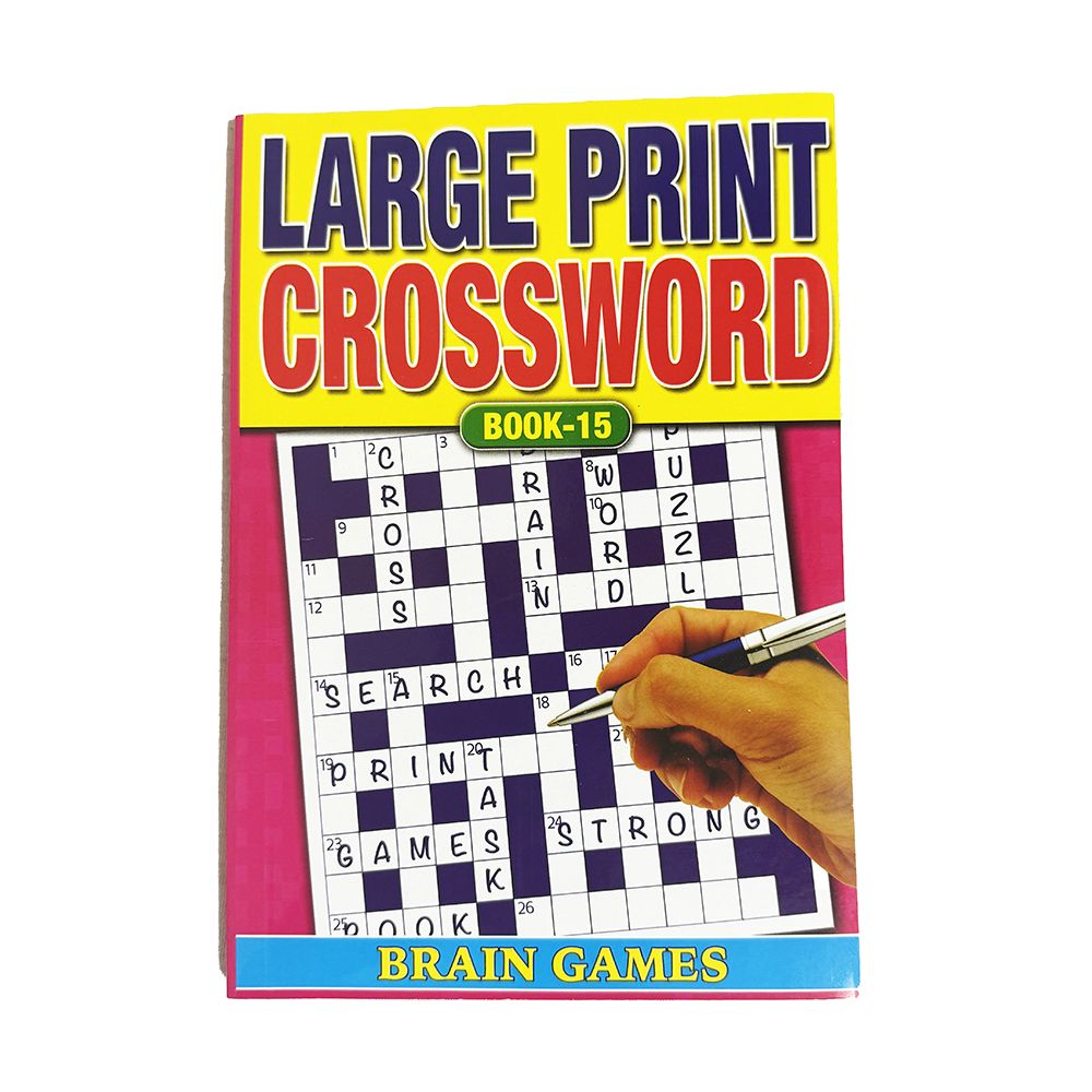 WFG Crossword Puzzle Book large Print  4090
