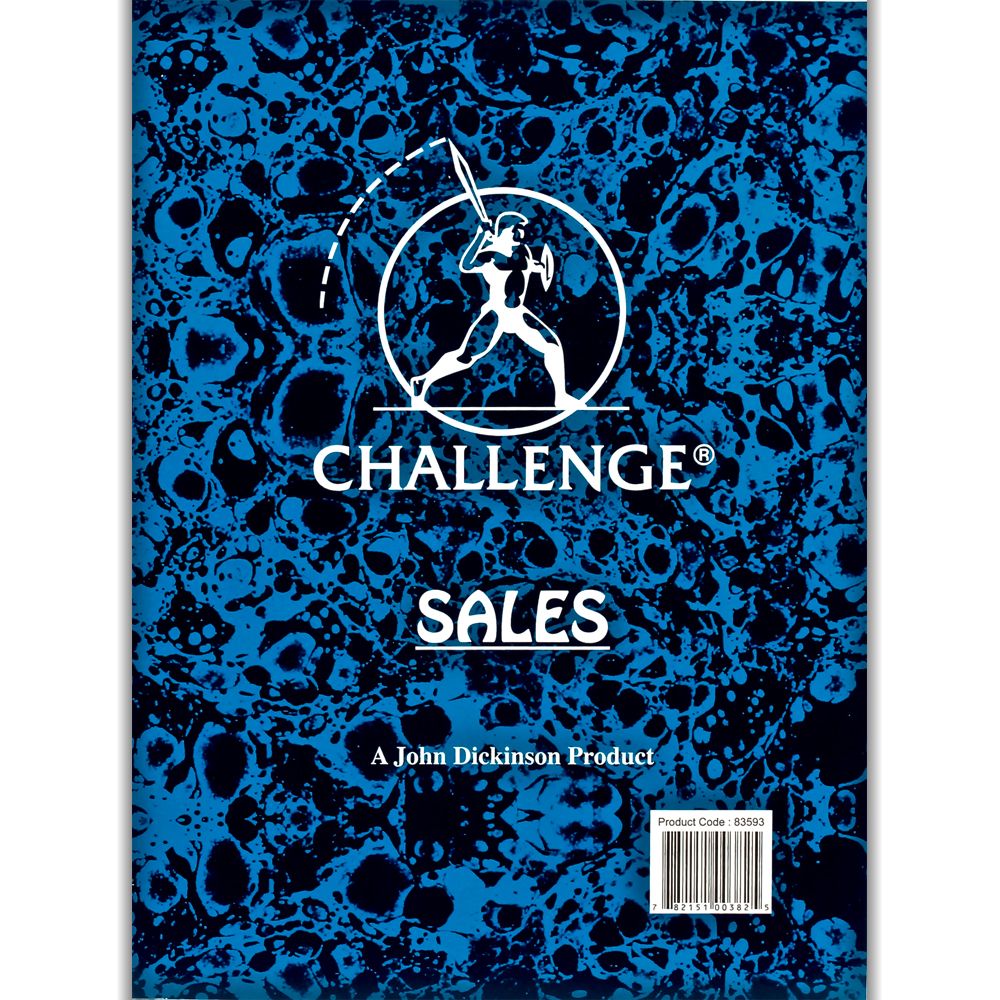 Challenge Sales Book  Soft Cover  L/S