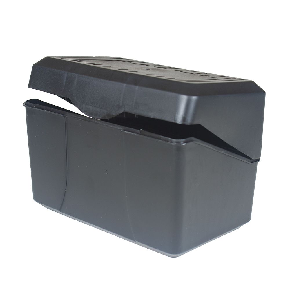 Merangue 4 x 6 Index Card Box  Black 1025-0600-20