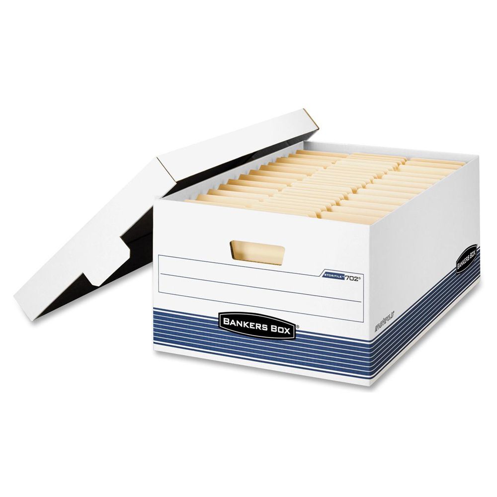 Fellowes Storage Box  Legal 10 x15 x 24    0070204  (ea box)