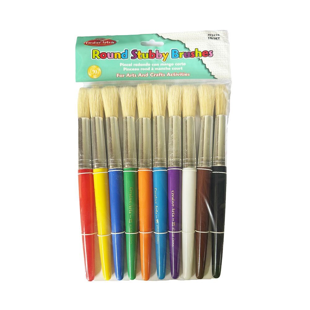 CLi/Advantus Round Tip Assorted Paint Brush 73210