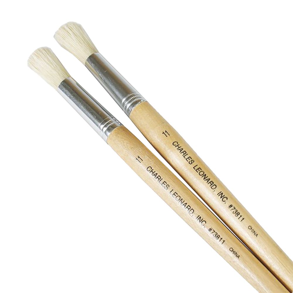 CLi Paint Brush Bristle Round #11  9/16 inches (ea brush)  73811