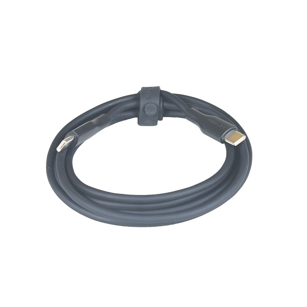 Argom Charge and Sync Cable 65W Type C to Type C 6ft Black A00633