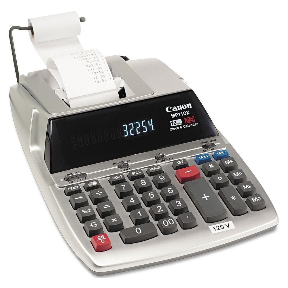Canon Calculator Heavy Duty 2-Colour Printing         MP11DX2
