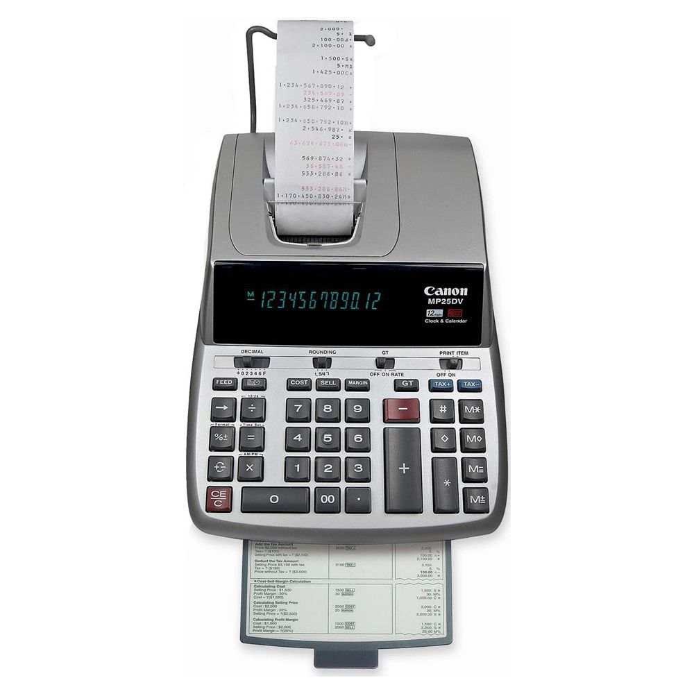 Canon Calculator Heavy Duty 2-Colour Printing         MP25DV3