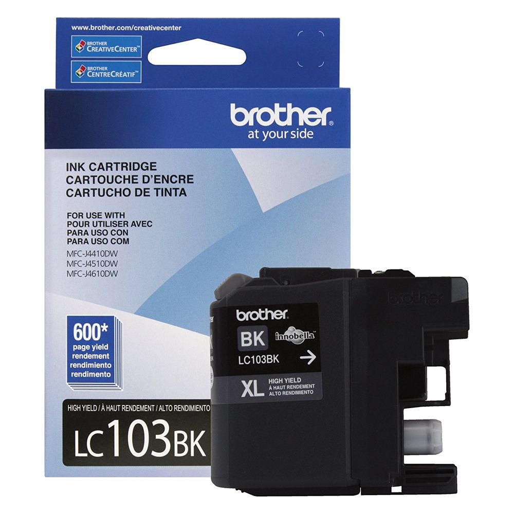 Brother Cartridge Black        LC103BKXL