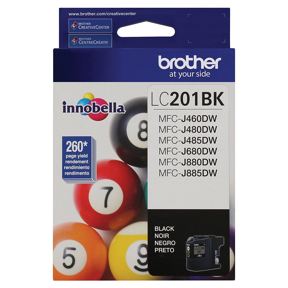 Brother Cartridge Black        LC201BK