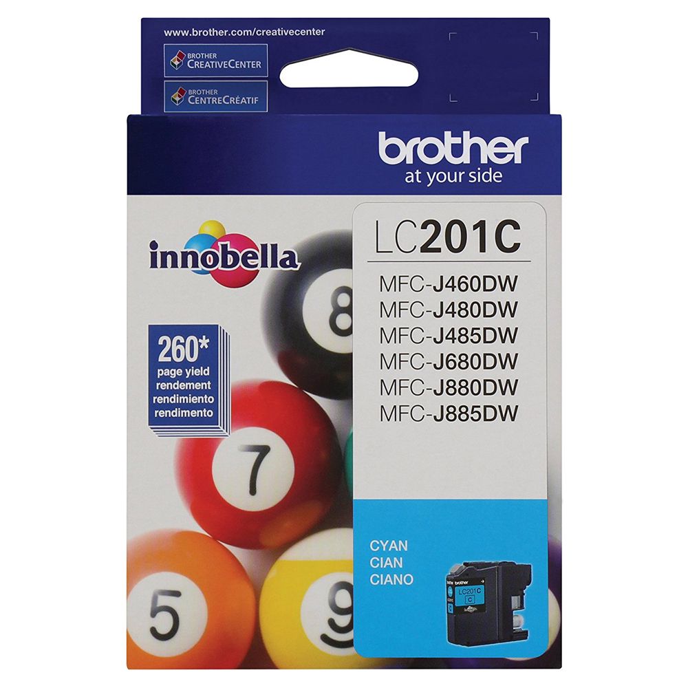 Brother Cartridge Cyan         LC201C