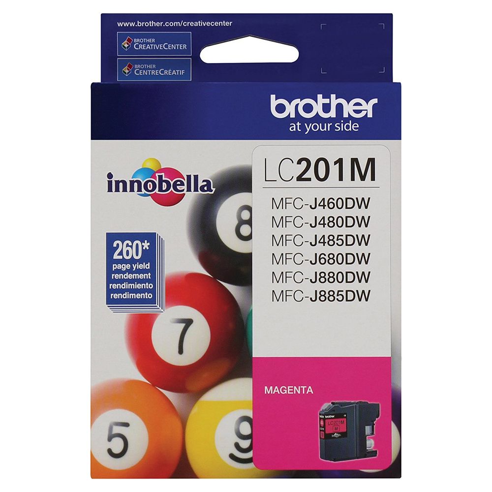 Brother Cartridge Magenta   LC201M