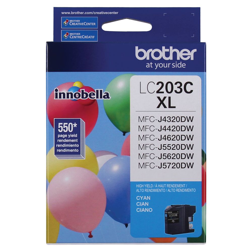 Brother Cartridge Cyan          LC203CXL