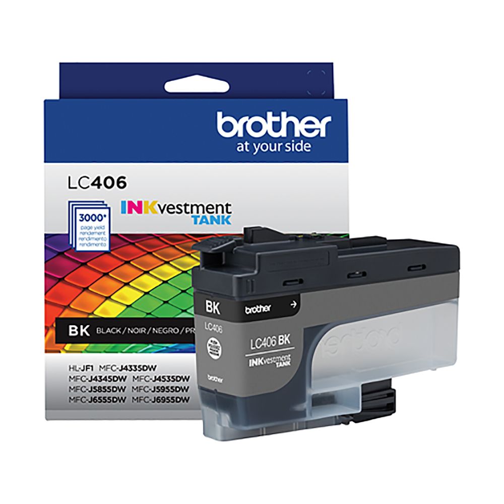 Brother Cartridge Black  LC406BKS