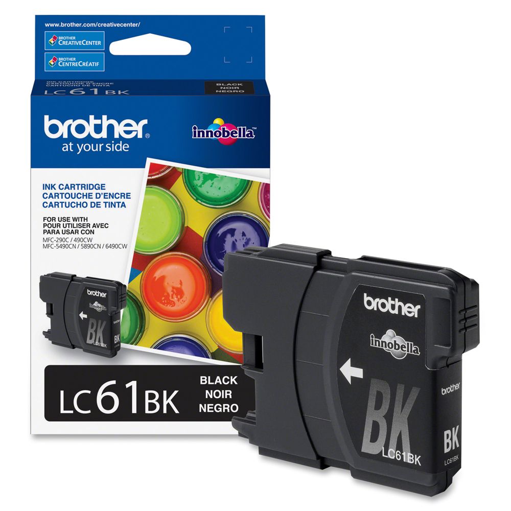 Brother Cartridge Black        LC61BK