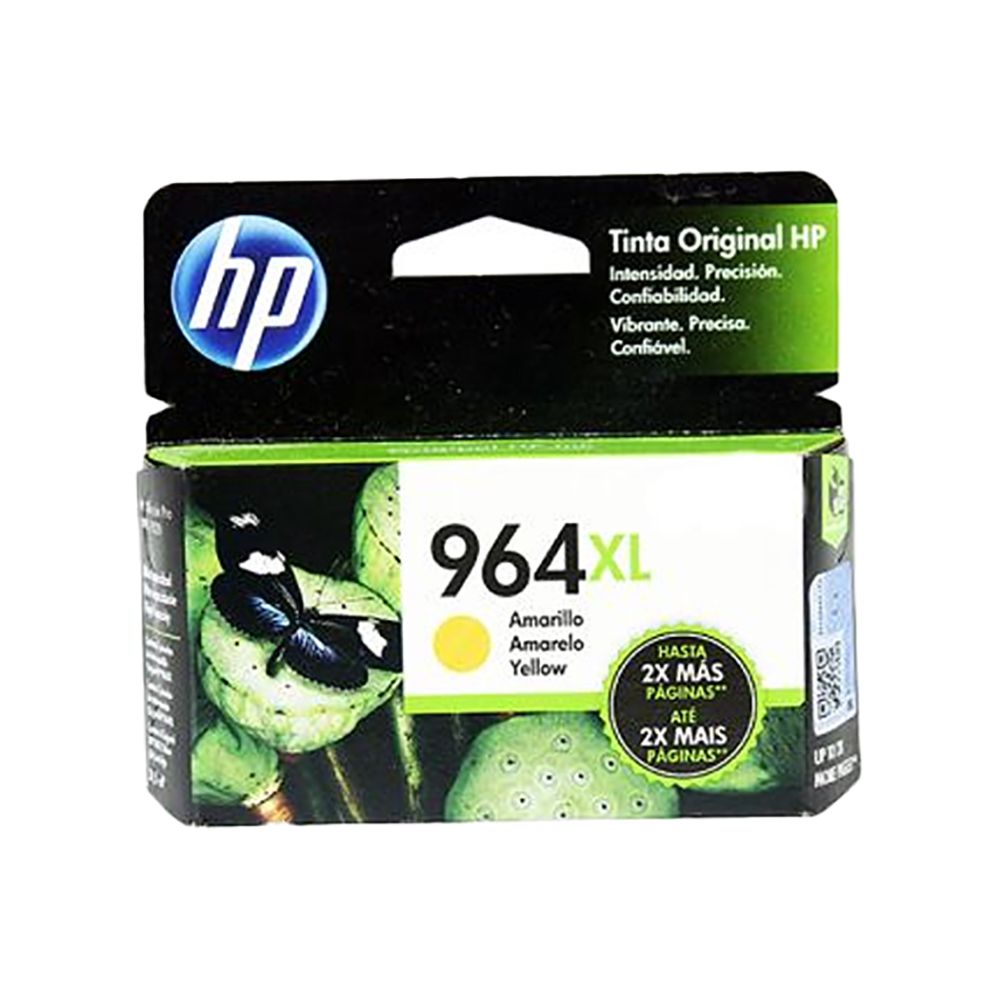 HP Inkjet Cartridge #964 XL Yellow  3JA56AL