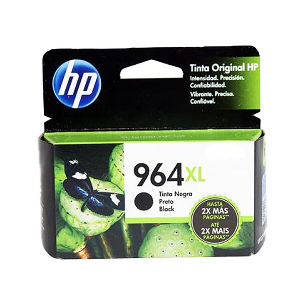 HP Inkjet Cartridge #964XL   Black 3JA57AL