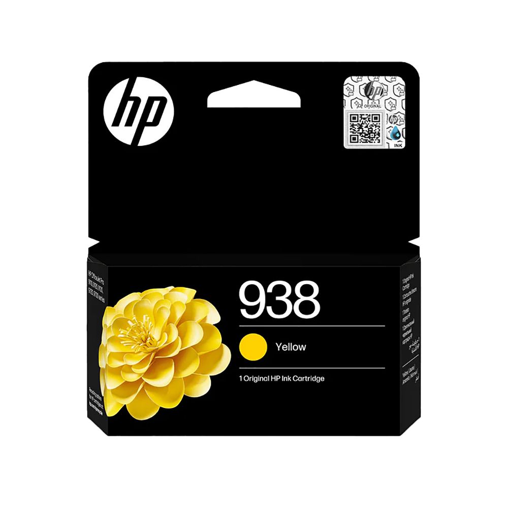 HP Officejet Cartridge #938 Yellow            4S6X7PL