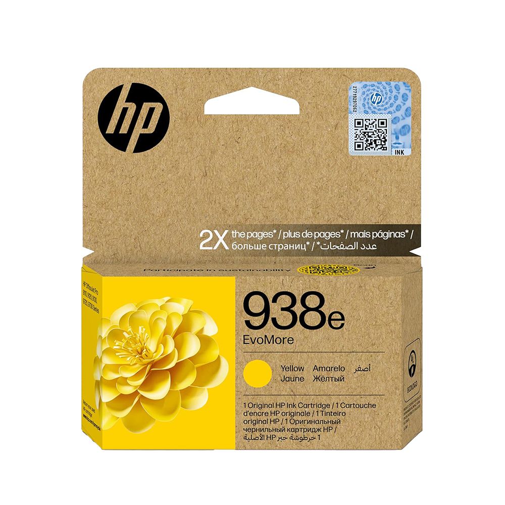 HP Officejet Cartridge #938e Yellow XL EvoMore            4S6X1PL