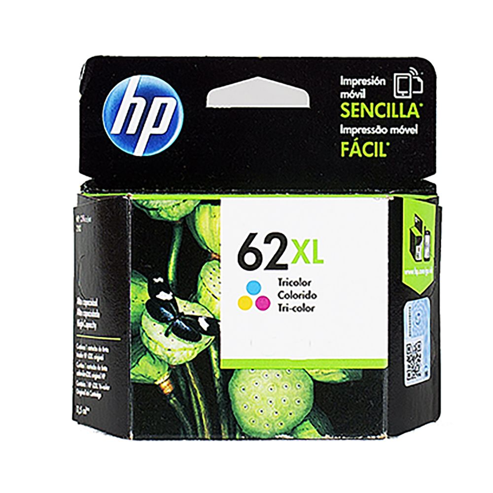 HP Inkjet Cartridge #62XL  Tri-Colour  C2P07AN