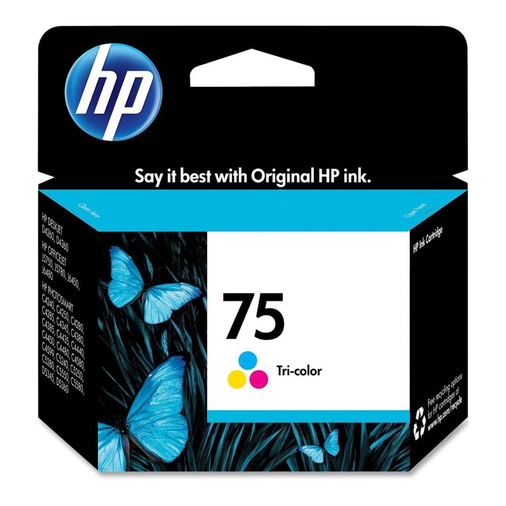 HP Inkjet Cartridge #75   Tri-colour   CB337WL