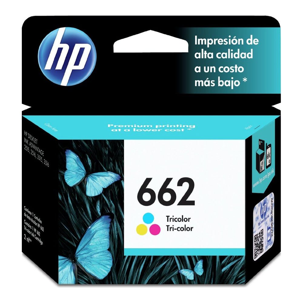 HP Inkjet Cartridge  #662 Tri-Colour         CZ104AL