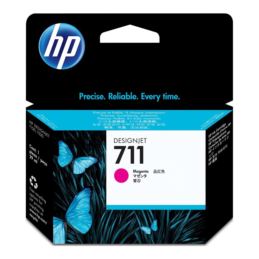 HP Designjet Cartridge #711  Magenta   CZ131A