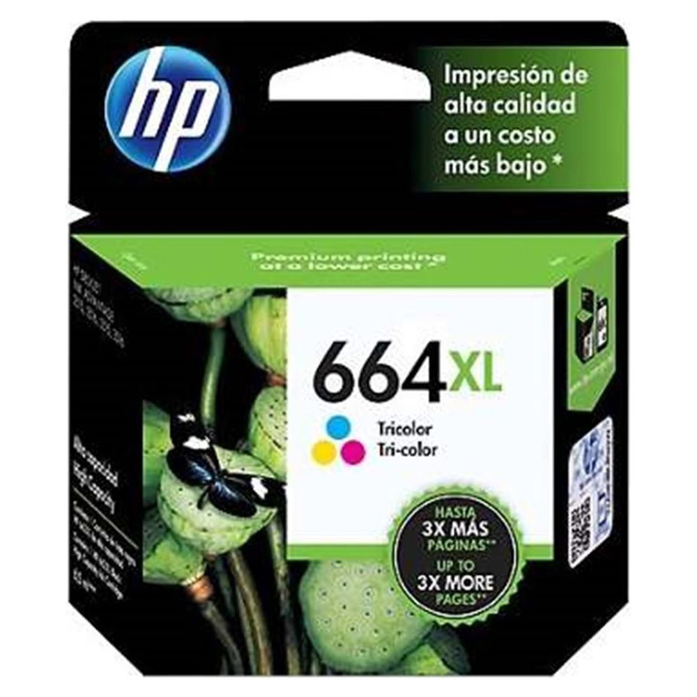 HP Inkjet Cartridge #664XL  Tri-colour     F6V30AL