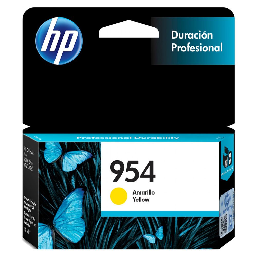 HP Inkjet Cartridge  #954 Yellow         L0S56AL