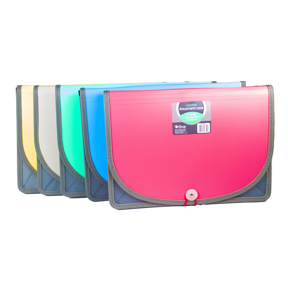 C-Line Expanding Document Case Letter Size 1 Pocket ea  58350