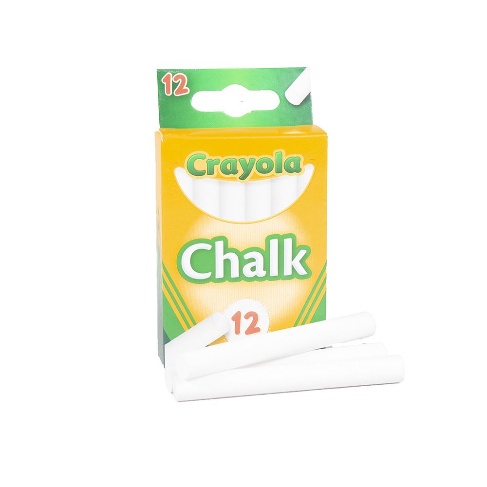 Crayola Art Chalk White Non Toxic  510320