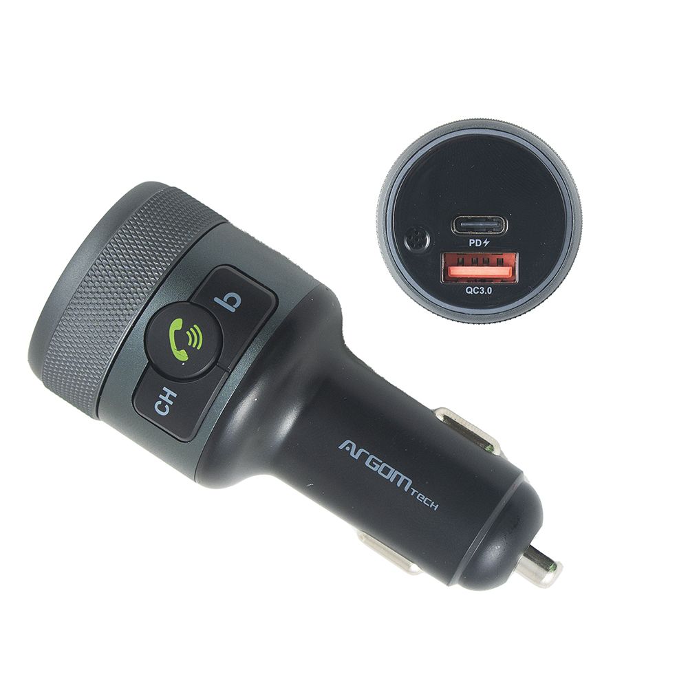 Argom Bluetooth Hands-Free Car Charger Kit   A00573 AC-0343BK
