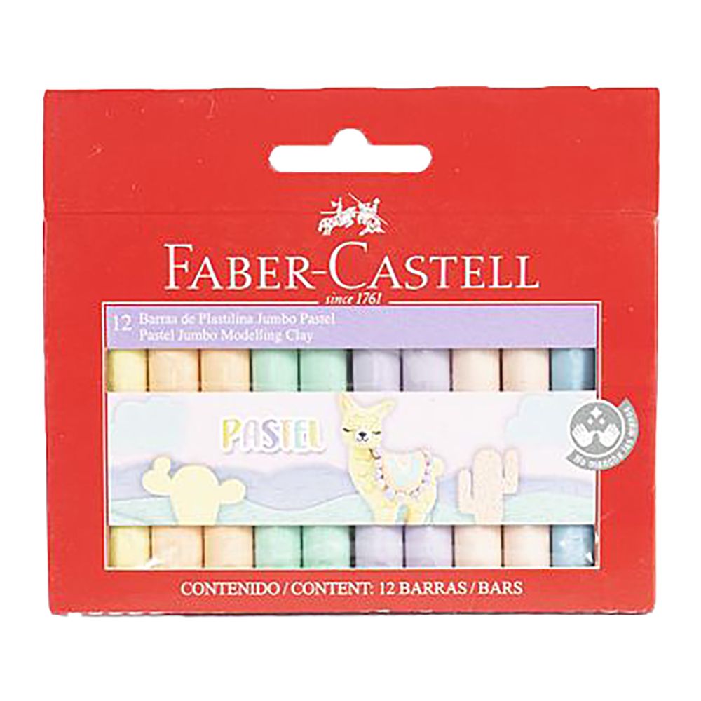 Faber Castell Modelling Clay Pastel Jumbo 120827