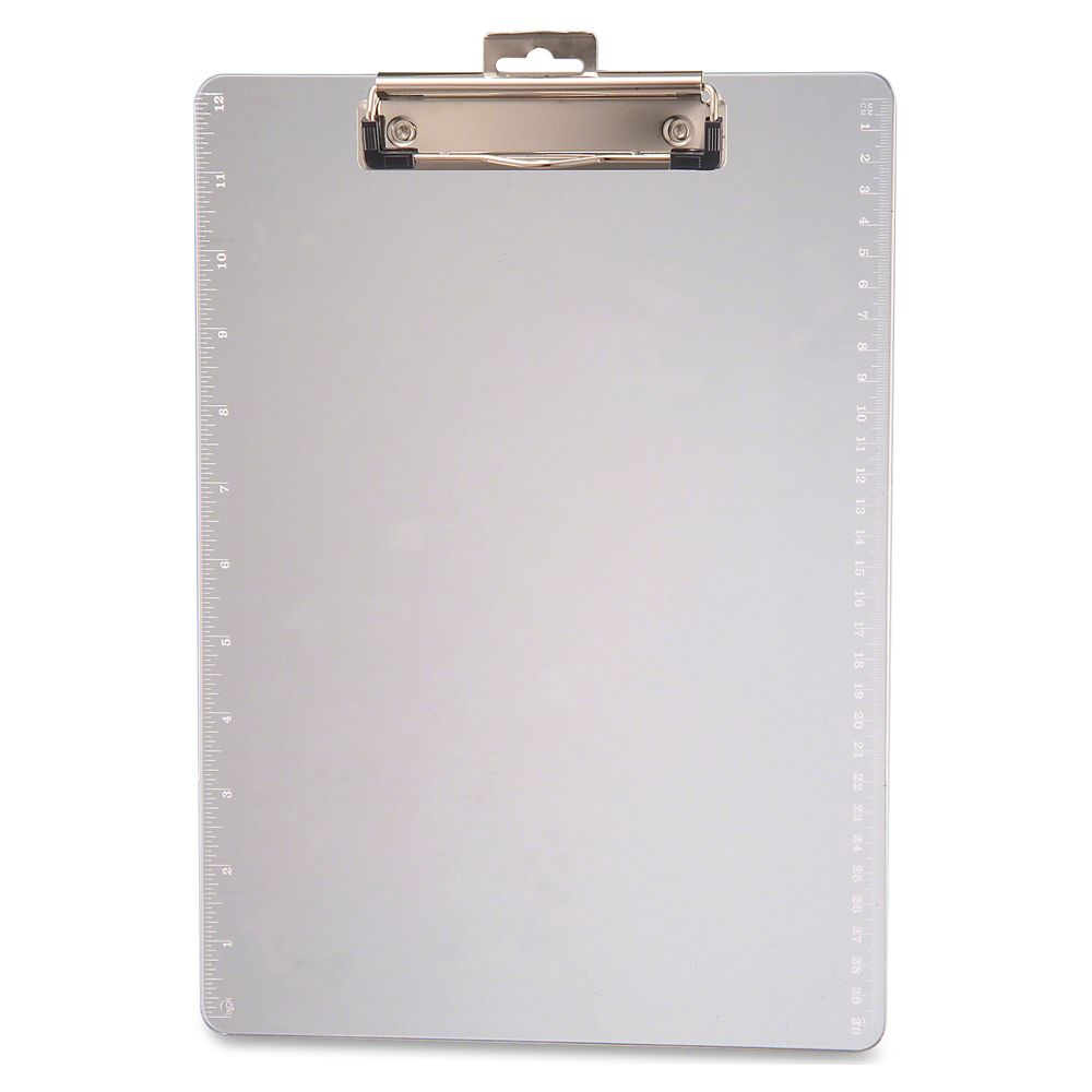 OIC Clipboard Plastic Letter Size Clear           83016