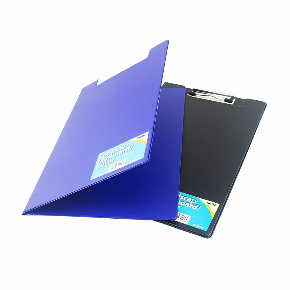 Tiger PVC Fold back Clipboard Legal Assorted   300948 ea