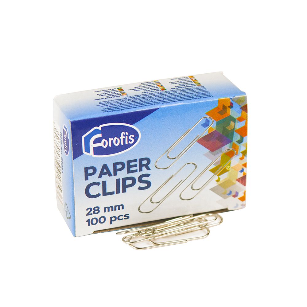 Forofis Paper Clip 28mm (1.1inch ) Round 91353