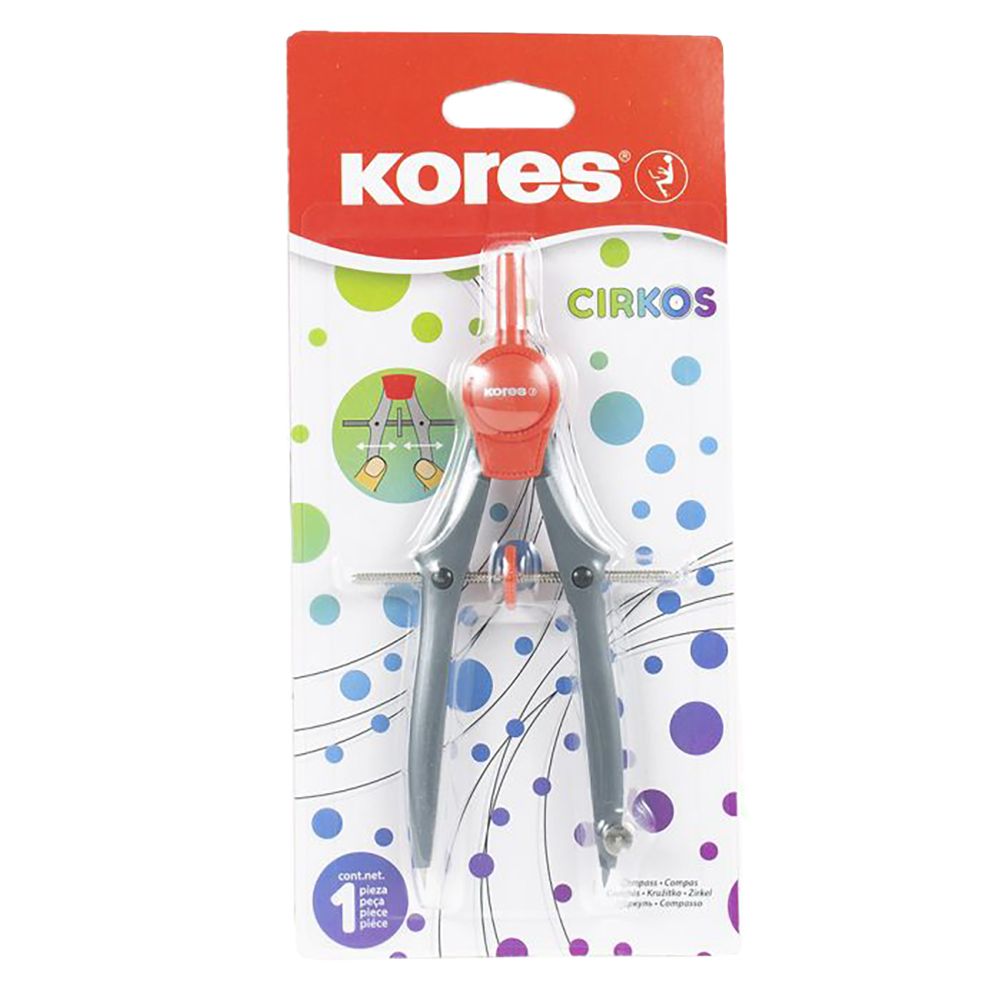 Kores Plastic Compass    42010