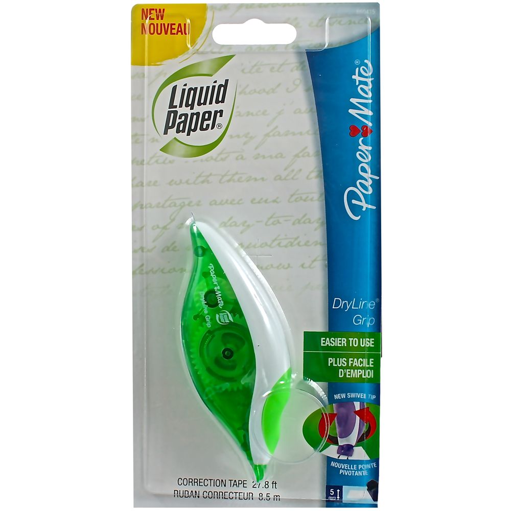 Papermate Correction Tape Dryline Grip    0660415