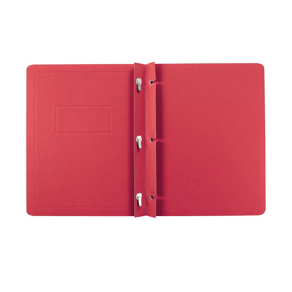 Esselte Report Cover Letter Size Red Panel & Border 52511 ea
