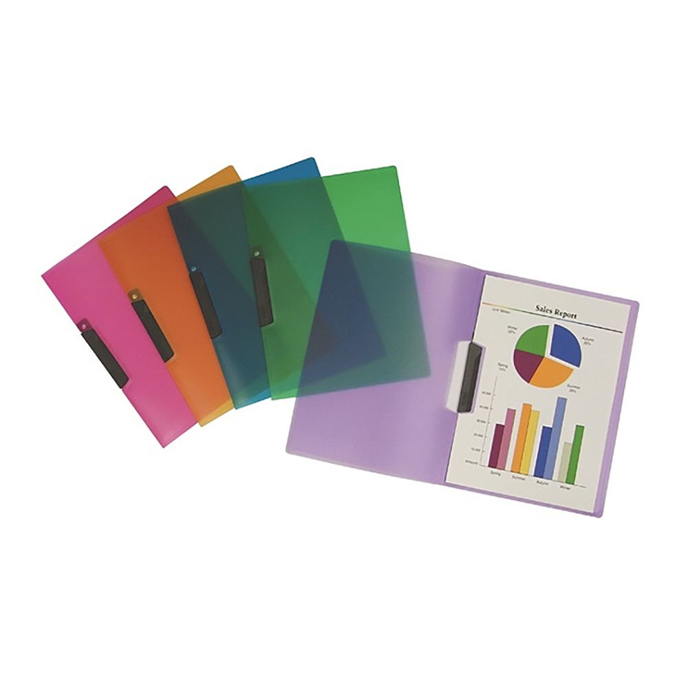 Exaclair Report Cover A4 Assorted Colours 45670E ea
