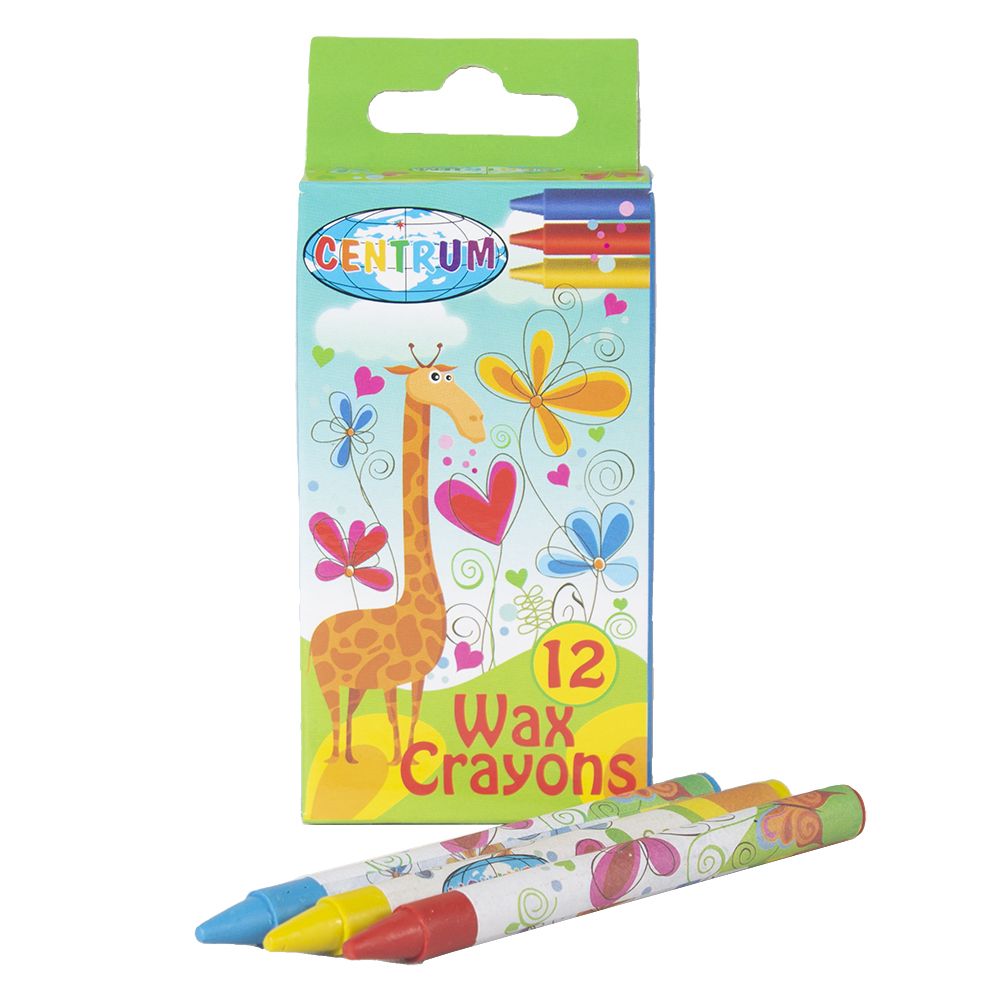 Centrum Wax Crayons Set of 12    80593