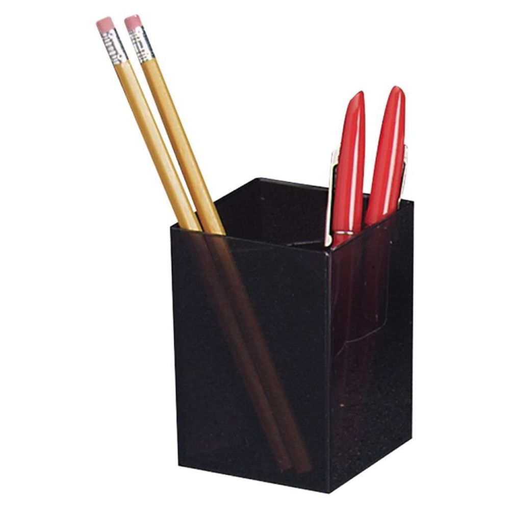 OIC Pencil Cup  Square Black                 93681